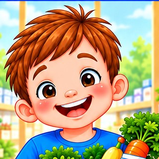 Juan con 6 años