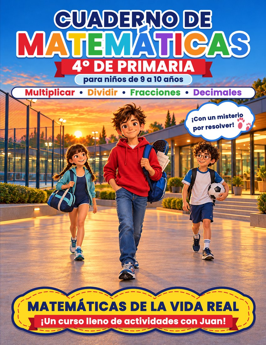 Cuaderno cuaderno de 4º de Primaria